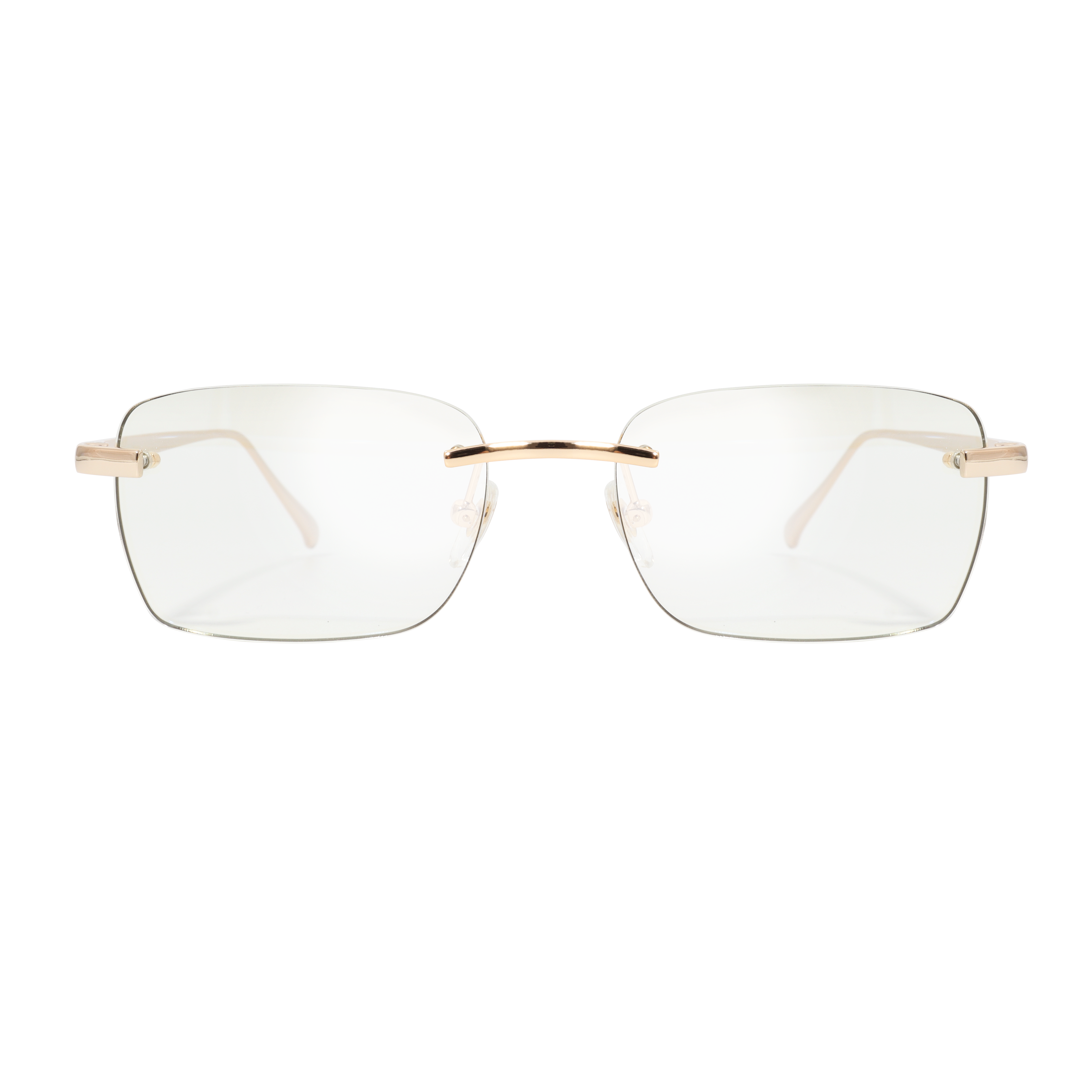 Men's Eyewear Transparent | 9K Gold plated