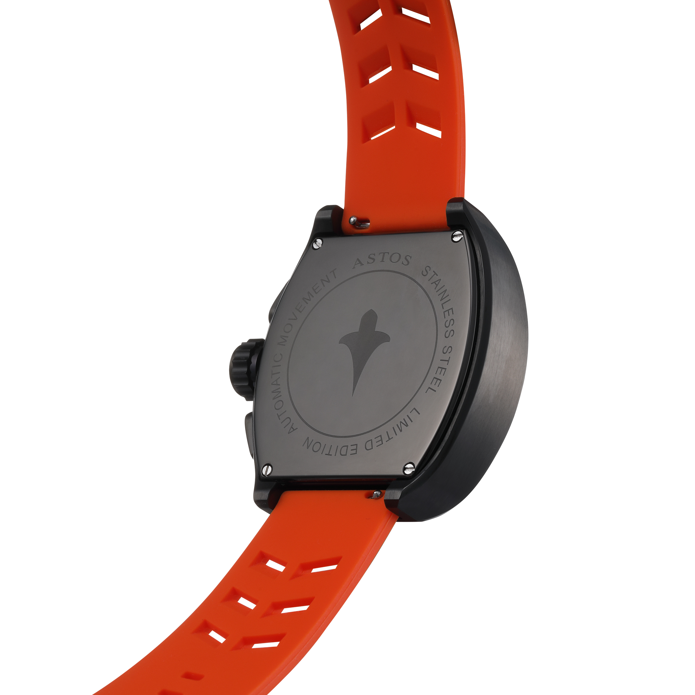 Millionaire 2.0 Black - Orange Strap